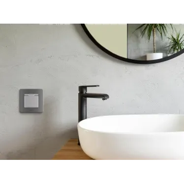 Рамка 1 пост INSPIRIA дымчатая