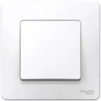 BLANCA скрытой установки одноклавишный выключатель (cх.1), 6A, 250B, белый