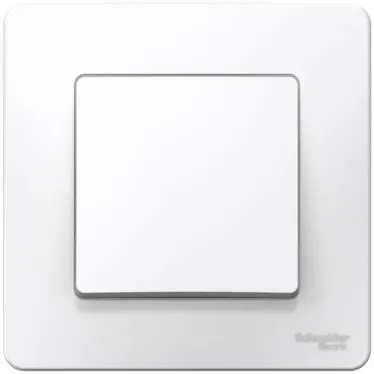BLANCA скрытой установки одноклавишный выключатель (cх.1), 6A, 250B, белый
