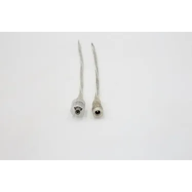 Разъем 5.5/2.1mm Crystal для подключения LED ленты IP65 к источнику питания папа