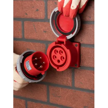 Розетка стационарная внутренняя 3252 3Р+РЕ+N 32А 380В IP67 PROxima