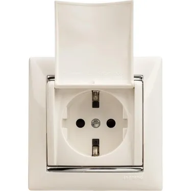 VALENA Рамка 1 пост жемчужная