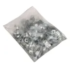 Скоба металлическая однолапковая d25-26мм (100шт) PROxima