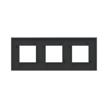 Avanti Рамка ARTLEBEDEV, , Черный матовый, 6 модулей