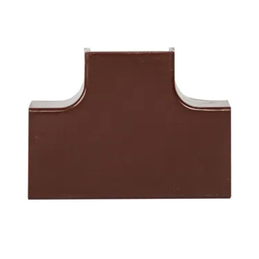 Угол T-образный (16х16) (4 шт) Plast под темное дерево