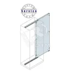 Плата монтажная+направляющие 1800x600мм ВхШ | EA1960 | ABB