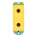 Клемма силовая вводная КСВ 35-150кв мм. желто/зеленая