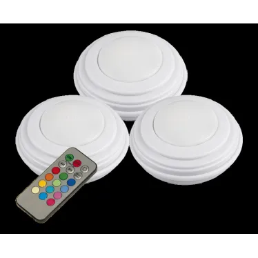 Светильник светодиодный управляемый датчиками TS5-RGBx3 (пульт ДУ) JAZZway