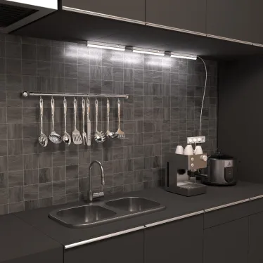 Светильник линейный светодиодный ДБО 5 Вт 400 лм 6500К AC 220В IP20 310х22х33мм TL Elementary Gauss