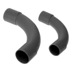 Соединитель угловой черный д20 (5шт/300шт уп/кор)