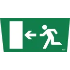 Этикетка самоклеящаяся 310х280мм ''Выход/стрелка налево'' IEK
