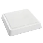 Светильник светодиодный ДБО-15w 4000К 1200Лм квадратный белый