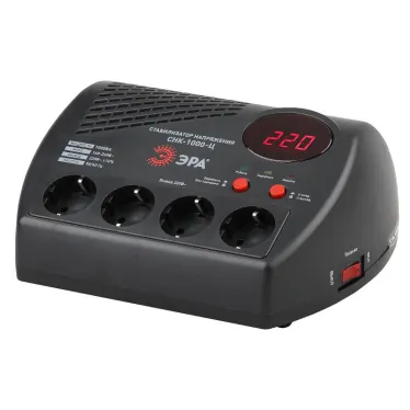 Стабилизатор напряжения компактный СНК-1000-Ц цифровой дисплей160-260В/220В, 1000ВА