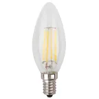 Лампа светодиодная F-LED B35-11w-827-E14 (филамент, свеча, 11Вт, тепл, E14) (10/100/5000)