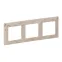 Valena LIFE Рамка 3 поста Ампир бежевый универсальная