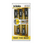 Набор отверток Ergonic ударных SL/PZ, 5 шт