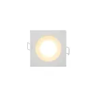Светильник встраиваемый влагозащ. IP44 50 Вт GU10 бел. алюм. DENKIRS DK3014-WH