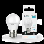 Лампа светодиодная LED 6 Вт 450 лм 4100К шар P45 нейтральный E27 AC 220В Elementary Gauss