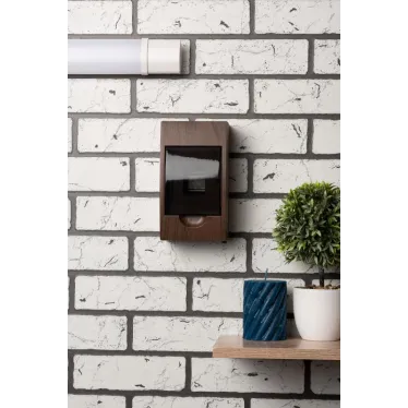 Щит распределительный навесной ЩРН-П- 4 темное дерево IP41 PROxima