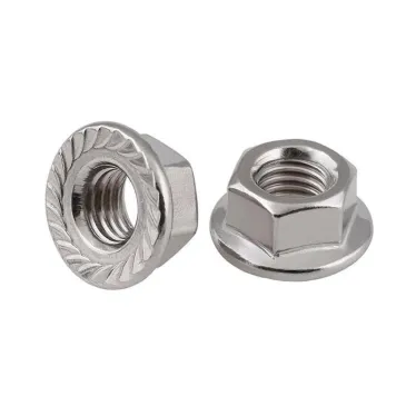 Гайка DIN6923 шестигранная оцинк. c фланцем М6 (200 шт)