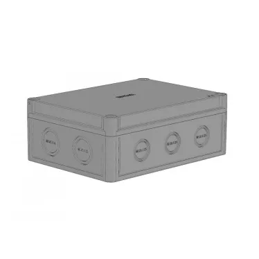 Коробка распределительная 190х140х73мм IP65