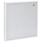 LIGHTING PRO Светильник светодиодный ДВО 1001A 45Вт 5000К IP40 595х595мм призма БАП 3ч IEK