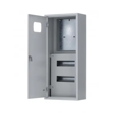 Корпус металлический учетный навесной 680х300х160 3-фазный 18 модулей IP31 ЩРУН-3/18