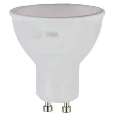 Лампа светодиодная ECO LED MR16-7W-827-GU10 (диод, софит, 7Вт, тепл, GU10) (10/100/4000)