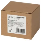 Коннектор TRM-S20-CC-B угловой для накладного магнитного шинопровода NOVA TRM-S20 черный