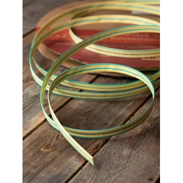 Трубка термоусаживаемая ТУТ нг 12/6 жел-зел рулон PROxima