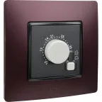 ETIKA Термостат для пола антрацит