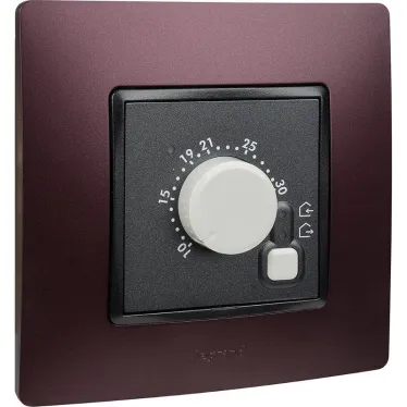 ETIKA Термостат для пола антрацит