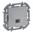 Телефонная розетка RJ11 INSPIRIA алюминий