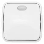 Выключатель Минск 1-клавишный ОП 10А с индикатором белый