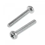 Винт DIN7985 М5х60 полукруглая головка оцинкованный (6 шт)