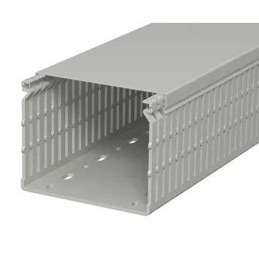 Распределительный кабельный канал LK4 N 80x100x2000 мм (ПВХ, серый)