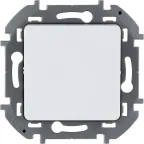 Выключатель одноклавишный - Legrand Inspiria - 10А 250В безвинтовые зажимы - белый