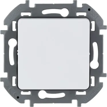 Выключатель одноклавишный - Legrand Inspiria - 10А 250В безвинтовые зажимы - белый