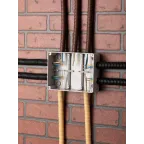 Коробка распаячная КМР-050-042 пылевлагозащитная 10 мембранных вводов уплотнительный шнур (190х140х70) PROxima