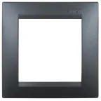 15 Рамка на 1 пост, графит