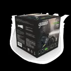 Фонарь светодиодный налобный 6 Вт 180 лм Черный IP42 аккумуляторный Lead acid 800мАч GFL Gauss