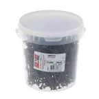 Саморез гипсокартон/дерево 4,2х75 черный (250шт) - ведро