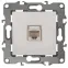 Розетка информационная RJ45, Эра12, слоновая кость, 12-3107-02