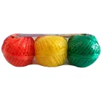 Набор шпагатов полипропиленовых 1000Текс ''Светофор'' 3шт по 30метров