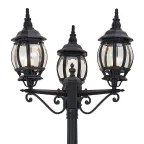 Светильник НТУ-3х100w столб Е27 IP44 черный