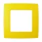 Рамка на 1 пост, Эра12, жёлтый, 12-5001-21