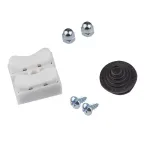 Светильник садово-парковый 4гран черный настенный вниз E27 IP44(У1) НБУ 07-40-002 Дели 2 (8/96)