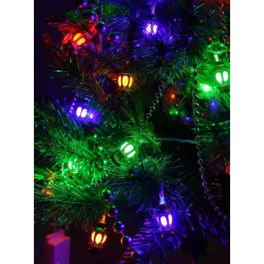 Гирлянда LED Нить Фонарики 3 м мультиколор, 220V, IP20 (36/720), ENIN-3F