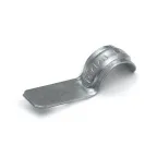 Скоба металлическая однолапковая СМО d12-13 для монтажного пистолета (без отверстий) (100 шт/уп)