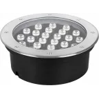 Светильник светодиодный тротуарный ДВУ-24w 2700К IP67 круг